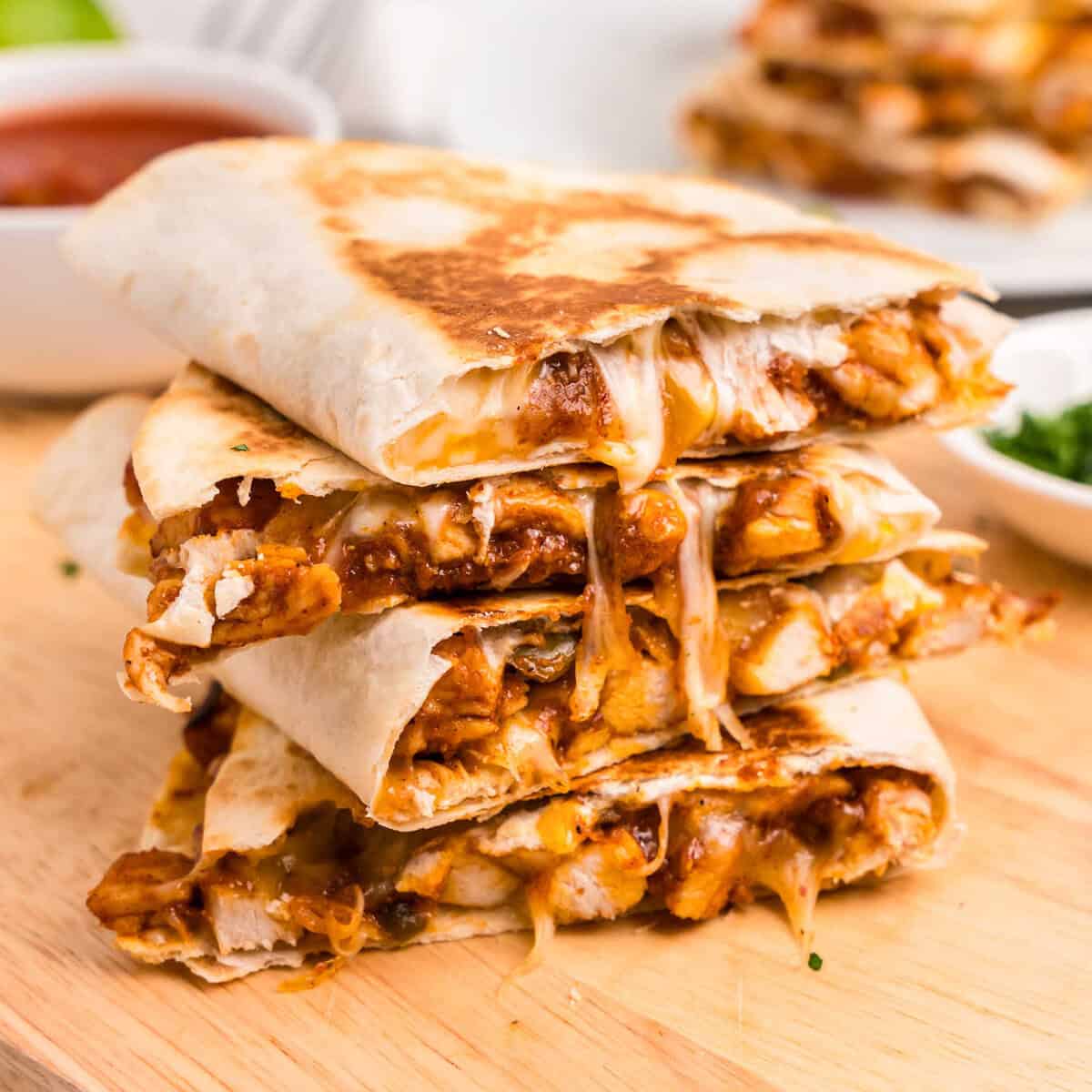 Quick Chicken Quesadilla 🌯